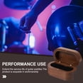 thumbnail image 2 of 1 Pc Convenient Indoor Outdoor Portable Travel Storage Box for Guitar Plectrum (Coffee), 2 of 6