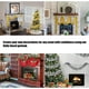 thumbnail image 4 of SUNCHE 4 Piezas Guirnaldas de Oropel de Navidad, Guirnalda de Oropel de Navidad, Guirnalda de Oropel de Brillo Metálico, Guirnaldas de Oropel de Navidad de 2 m, Decoración de Guirnaldas Brillantes, para Cumpleaños de Boda, Rojo brillar Electrónica, 4 of 5