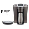 thumbnail image 3 of Cafetera Keurig K-Elite, cápsula K-Cup de una sola porción, pizarra cepillada, 3 of 5