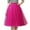 Hot Pink, variant on Oalirro Ballet Skirt Gift for Kids Mini Skirt Womens High Quality Pleated Gauze Knee Length Skirt Adult Tutu Dancing Skirt