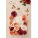 thumbnail image 2 of Flores artificiales de seda Serwalin, ramo de rosas de otoño para decoración DIY, 2 of 7