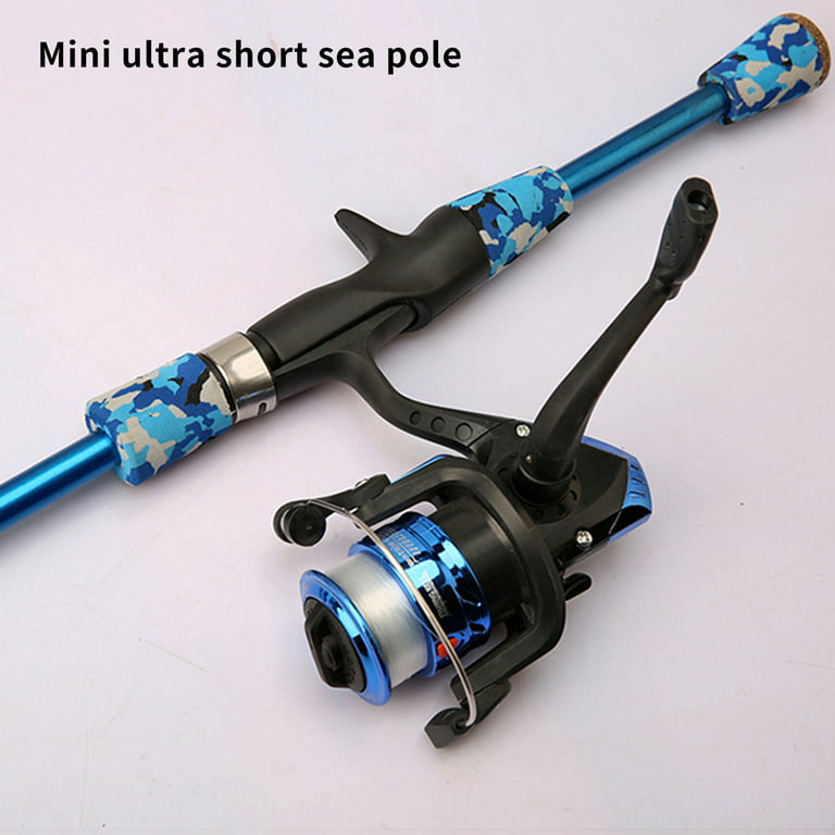 UDIYO Short Fishing Rod High Strength Fiber Glass Good Toughness Sea Rod  for Fishing