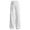 White, variant on UJNDER Girls Stylish High Waisted Casual with Elastic Waist and Drawstring for Comfort Girls Pants,Black,10-11 Years