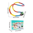 thumbnail image 3 of Train Track Playset Rolling Track Trains Development Toy Educational Toy Kids Interactive Playset Present Kindergarten Boys, 3 of 8