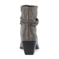 thumbnail image 3 of Time and Tru Women's Glitter Western Ankle Boots, 3 of 3