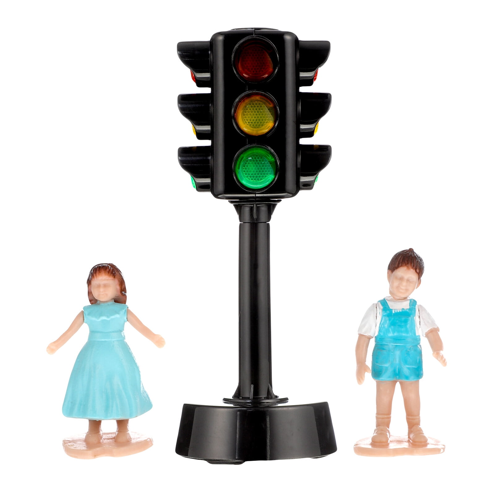 HEMOTON 1 Set Kids Lifelike Traffic Toy Traffic Light Model Kit