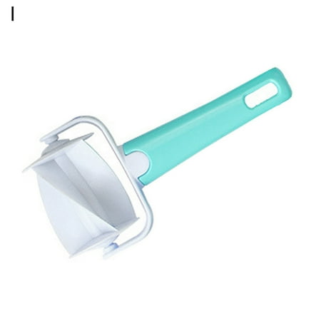 

Skys Biscuit Rolling Cutter Reusable Anti-Slip Handle Plastic Safety Material Rolling Lattice Cutter for Cooking