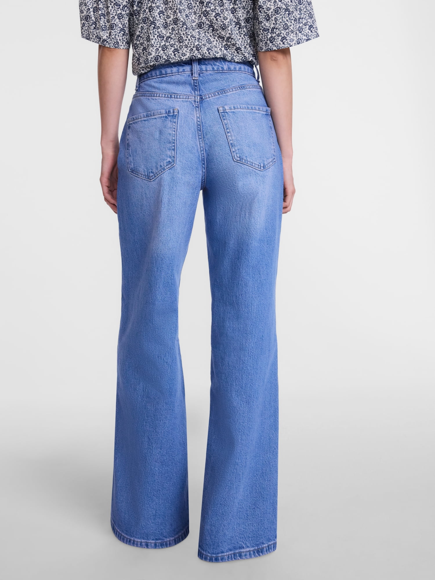 Scenario Women's Wide Leg Jeans, Sizes 0-20