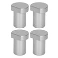 thumbnail image 1 of 4PCS Woodworking Desktop Limit Blocks Multifunctional Workbench Peg Brake Stops 20mm Diameter Silver, 1 of 14