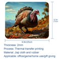 thumbnail image 5 of Thanksgiving Square Gaming Mousepad Desk Mat Non-Slip Rubber Bottom Printed 8.3x9.8 Inch Suitable for Office and Gaming, 5 of 6