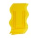 thumbnail image 1 of 1 UNID decorativo florero florero ondulado florero seco florero de flores (amarillo), 1 of 5