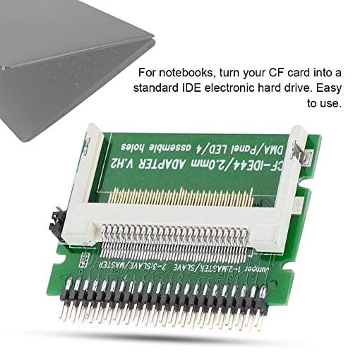 ASHATA CF to 2.5-inch 44Pin IDE HDD,Compact Flash CF Memory Card 