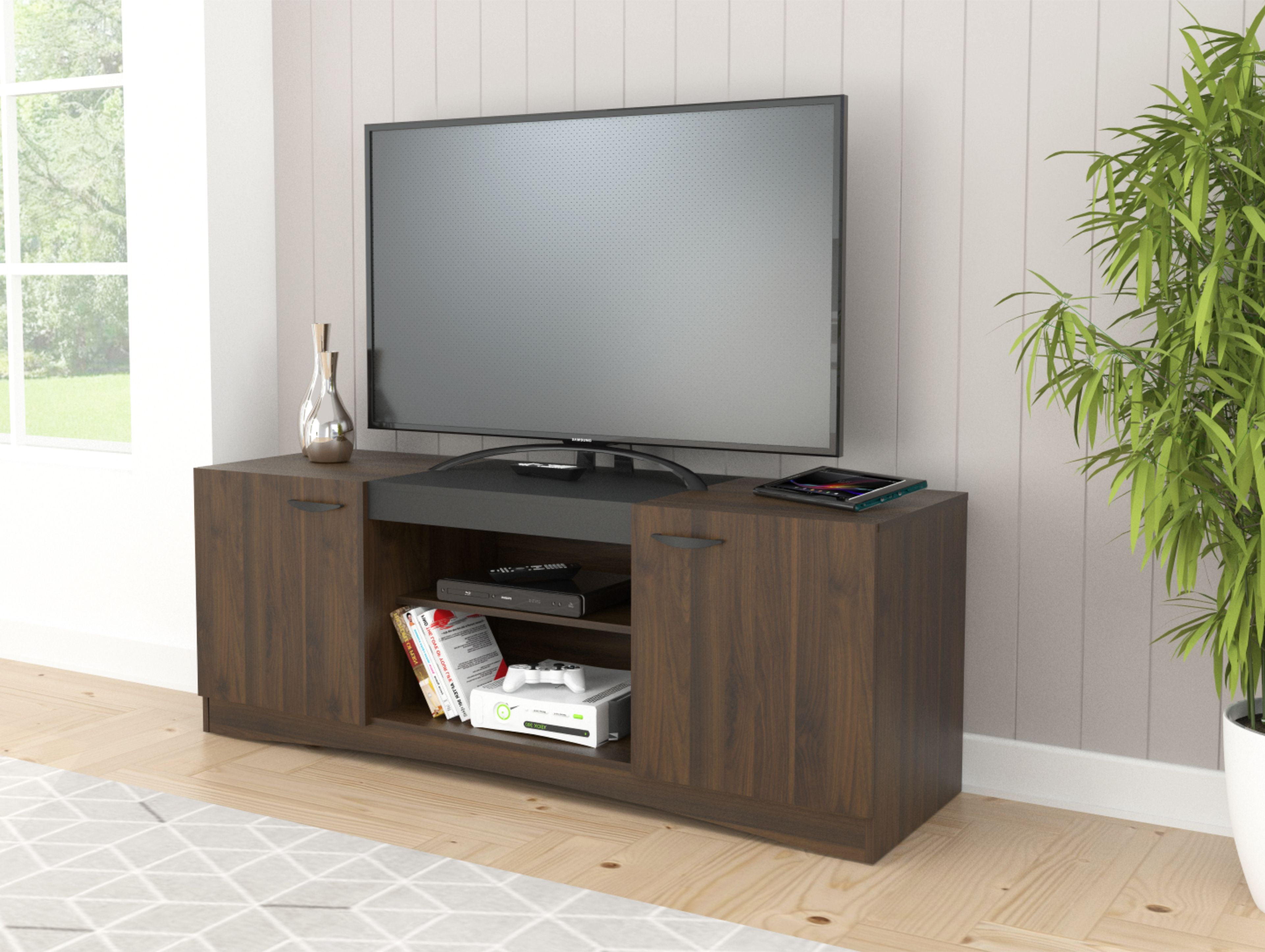 Inval Modern Espresso 60 Inch Tv Stand Com