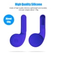 thumbnail image 4 of VR Auriculares Oreja Muffs Muffs Orejeras de silicona Solución de sonido mejorada Equipo de juego Suministros Suministros Reemplazo para Oculus Quest 2 Blue 2 Pieces kenally EL005860-03, 4 of 7
