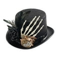 thumbnail image 1 of Sombrero Steampunk Strade Fareast Limited para accesorio de fotografía y disfraz de Halloween para mujeres y hombres, 1 of 8