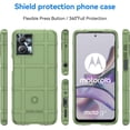 thumbnail image 2 of Slim Fit Phone Case for Motorola Moto G23, Case for Moto G13,Rugged Shield Case with Military Grade Shockproof,Drop-Tested and Camera Lens Protection Cover for Moto G23/G13, HD Green, 2 of 14