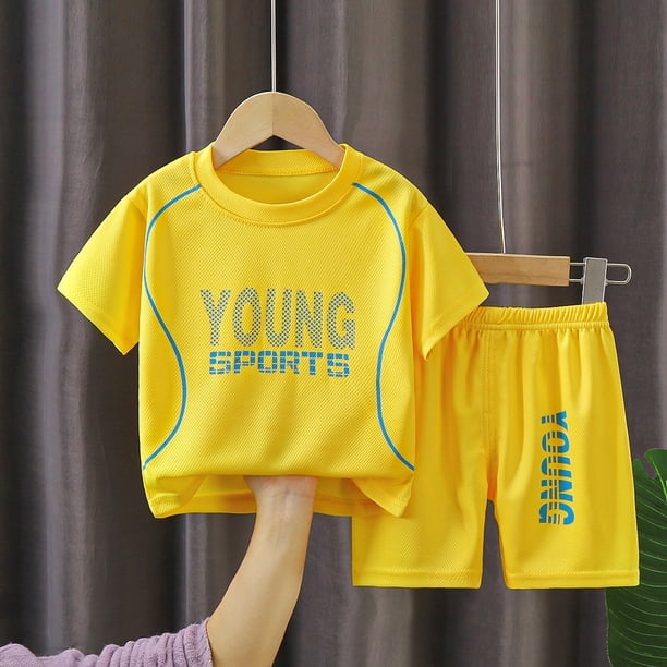 Ropa de baloncesto para niños, traje deportivo para niñas, camiseta de verano de secado rápido para niños, entrenamiento para niños medianos y grandes, deportes