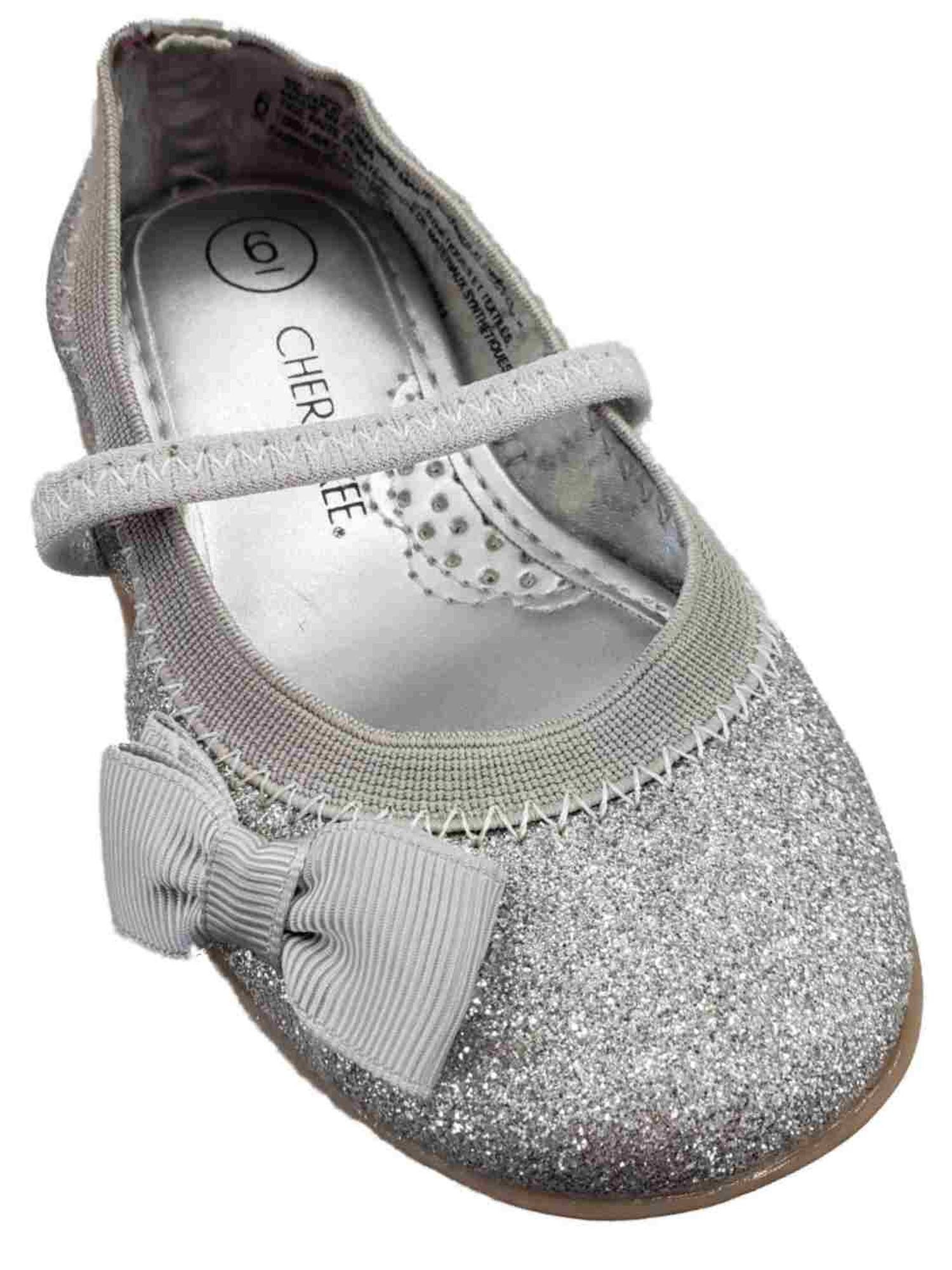 sparkle ballerina flats