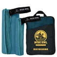 thumbnail image 1 of Wise Owl Outfitters Toalla De Camping De Microfibra Ultra Suave Y Compacta De Secado Rápido, Ideal Para Fitness, Senderismo, Yoga, Viajes, Deportes, Mochilero Y Gimnasio, Toalla De Mano Adicional Grat, 1 of 1