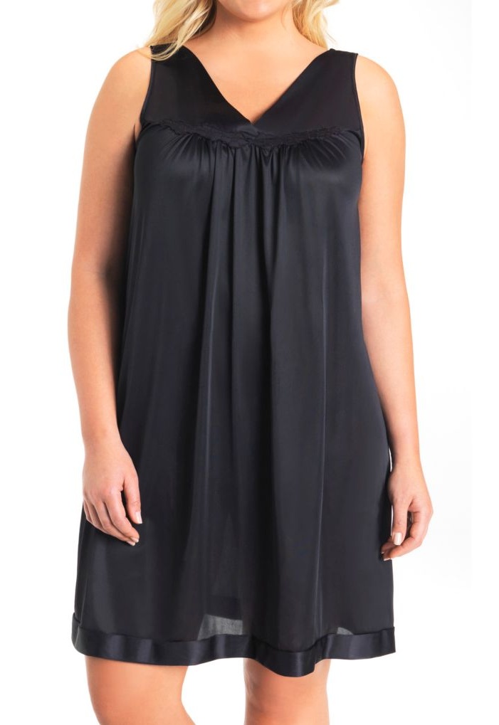 Exquisite Form - Women's Sleeveless Short Nightgown - Style 30107 ...