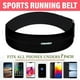 thumbnail image 4 of Riñonera para correr, bolsa deportiva para teléfono móvil, riñonera ligera con velcro para fitness, color negro, 4 of 6