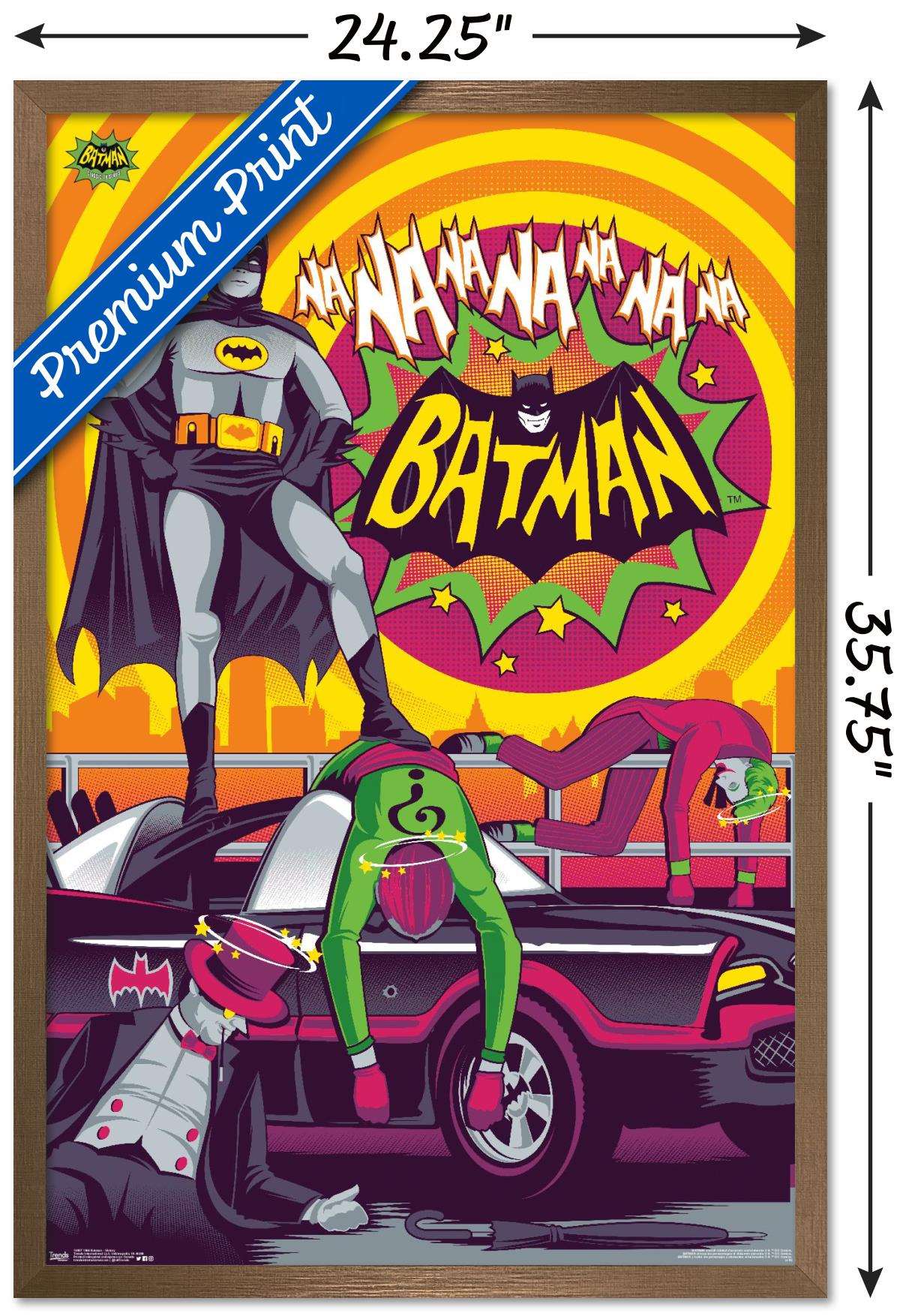 DC Comics TV - Batman TV Series - Victory Wall Poster, 22.375" x 34", Framed