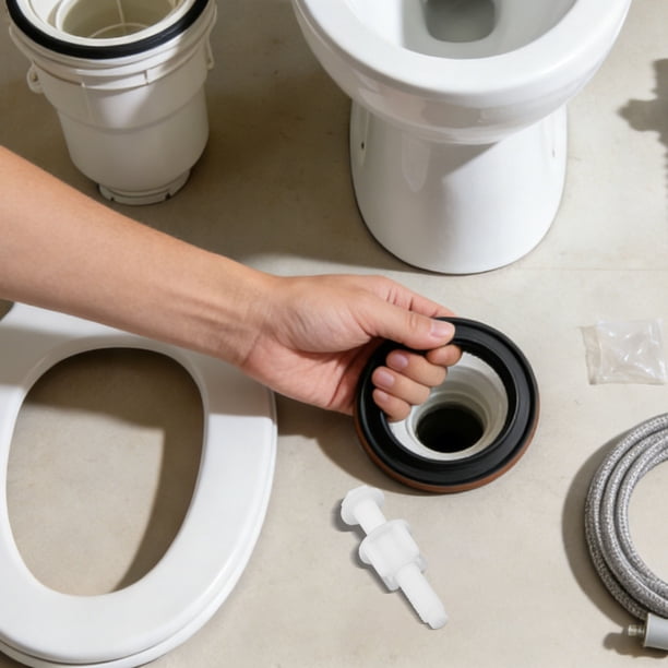 RUNROTOO 10Ud Tornillos De Fijación Para Asiento De Inodoro Robustos Y Compatibles Con Varios