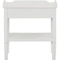 thumbnail image 4 of Livabliss x Becki Owens Doheny Gallery Top End Table, 27"H x 24"W x 18"D, White, 4 of 6