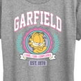 thumbnail image 3 of Garfield - Collegiate - Women's Short Sleeve Graphic T-Shirt, 3 of 5