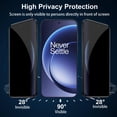 thumbnail image 3 of Protector de Pantalla Fhyeugfy para OnePlus 15 de Cristal Templado Antiespía, 3 of 9