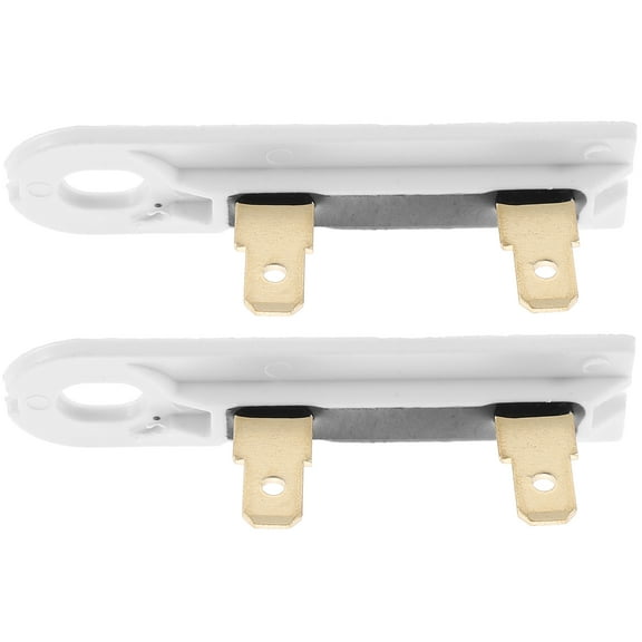 Troglfold dryer fuse 2pcs Dryer Thermal Fuse Compatible for 3392519 Replacement Home Appliances,2.01"X0.75"X0.71"