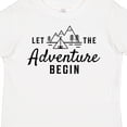 thumbnail image 4 of Inktastic Let the Adventure Begin with Camping Tent and Mountains Boys or Girls Toddler T-Shirt, 4 of 5