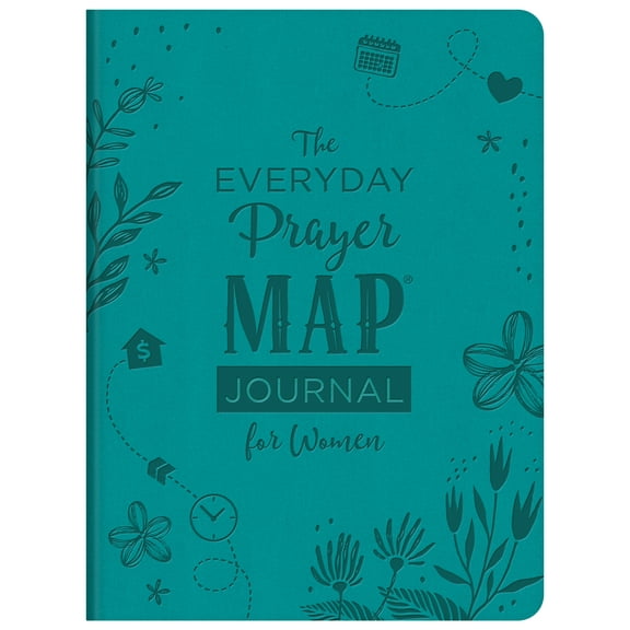 Compiled by Compiled by Barbour Staff: The Everyday Prayer Map Journal for Women: Devotional Inspiration Plus Prayer Maps (Hardcover)