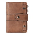 thumbnail image 1 of Billetera CLUCI pequeña de piel plegable para mujer con monedero, 1 of 8