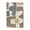 Bohemian Geometric Neutral, variant on Stupell Industries Southwestern Brown Crosshatched Pattern Black Floating Frame Canvas Art, 17 x 21, by Amber Sterling