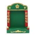 thumbnail image 1 of simhoa Mini Buddhist Niche Mini Shrine Feng Shui Decor Display Stand,Desktop Decoration Green, 1 of 8