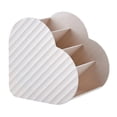 thumbnail image 2 of Organizador de brochas de maquillaje en forma de corazón,Organizador de maquillaje en forma de corazón Organizador de brochas de maquillaje con forma de amor Organizador de maquillaje Rendimiento lleno de energía, 2 of 8