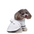 thumbnail image 4 of 1Pc Pet Bathrobe, Coral Fleece Dog Cat Robe With Absorbent Quick-Dry Material, Solid Color Xl Size Pet Bath Towel For Bathing Drying Grooming, 4 of 4