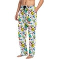 thumbnail image 4 of Top-kevin Multi- Music Notes Men's Pajama Pants Sleepwear Lounge Pajama Bottoms with Pockets, S M L XL XXL, 4 of 14