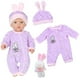 thumbnail image 1 of 18 Inch Rabbits Doll Cloth Clothes Outfits For 12-18 Inch Baby Dolls Bunny Doll Clothes For Doll Clothes Set Decoration 18 Inch Doll Decorative, 1 of 1