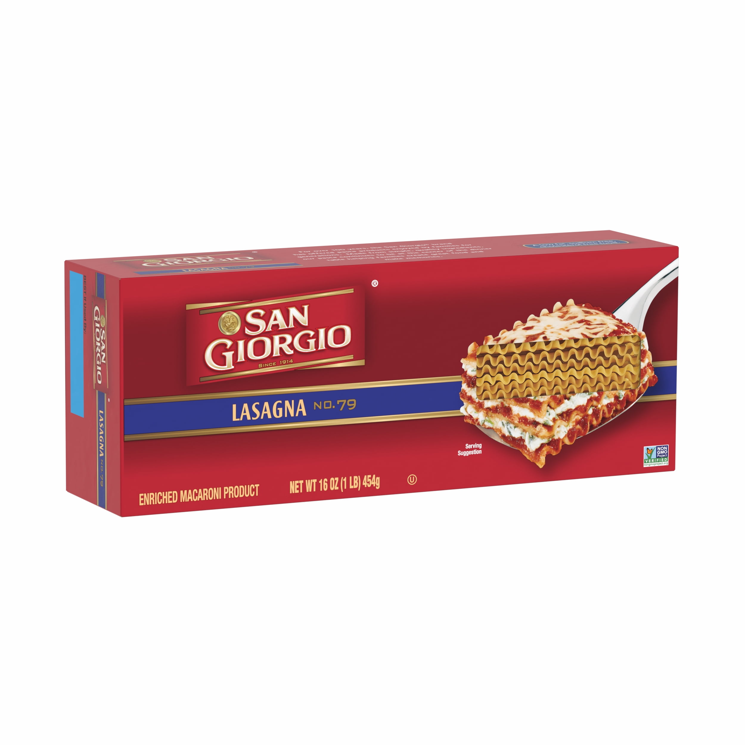 (3 pack) San Giorgio 16 oz Lasagna Pasta