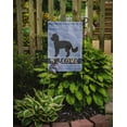 thumbnail image 2 of Carolines Treasures CK3761GF Black Maltipoo Welcome Flag Garden Size Small multicolor, 2 of 2