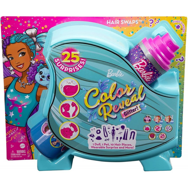 Barbie Color Reveal Glitter Purple Barbie Color Reveal IGA - 021