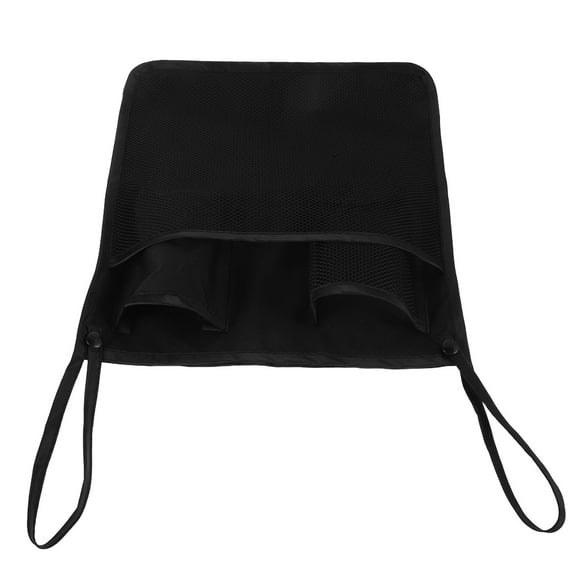 ADDHAT Hanging Storage Bag Stroller Organizer Black Lightweight Travel Container for Caregivers and Parents 1 Piece