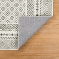 thumbnail image 6 of MeyJey 2'x3' Boho Floral Small Area Rug, Machine Washable Vintage Throw Rug, Non-Slip Stain Resistant Oriental Traditional Carpet for Living Room Bedroom Dining Room Office, Beige/Gray, 6 of 14