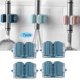 thumbnail image 3 of Soporte Para Fregona, Soporte Para Escoba, Fuerte Adhesivo A Prueba De Humedad Para Fregonas Colgantes De Baño, Novios, Herramientas ANGGREK BH3117, 3 of 8