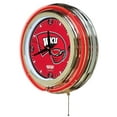 thumbnail image 2 of Western Kentucky University 15" Double Neon Wall Clock, 2 of 5