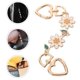 thumbnail image 3 of Purse Strap Extender Chain for Decoration Zinc Alloy Bag Chain Floral Extender, 3 of 5