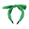 thumbnail image 4 of Unique Bargains 1 Pc Elegant Bow Wide Headbands for Women Green, 4 of 6