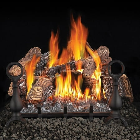 Non Vented Gas Logs - Napoleon GVFL18N 18 Vent Free Gas Log Set,Natural Gas